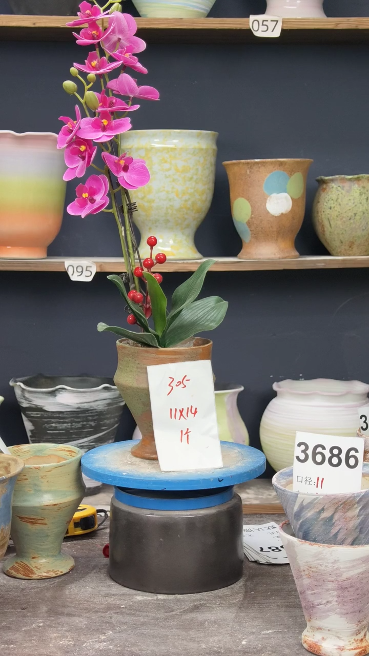 景德镇陶园花盆305