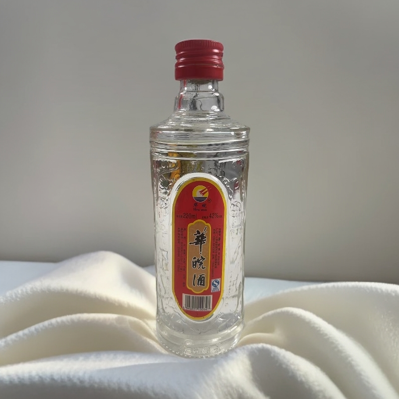 华皖酒纯酿浓香型白酒口感柔和42度220ml