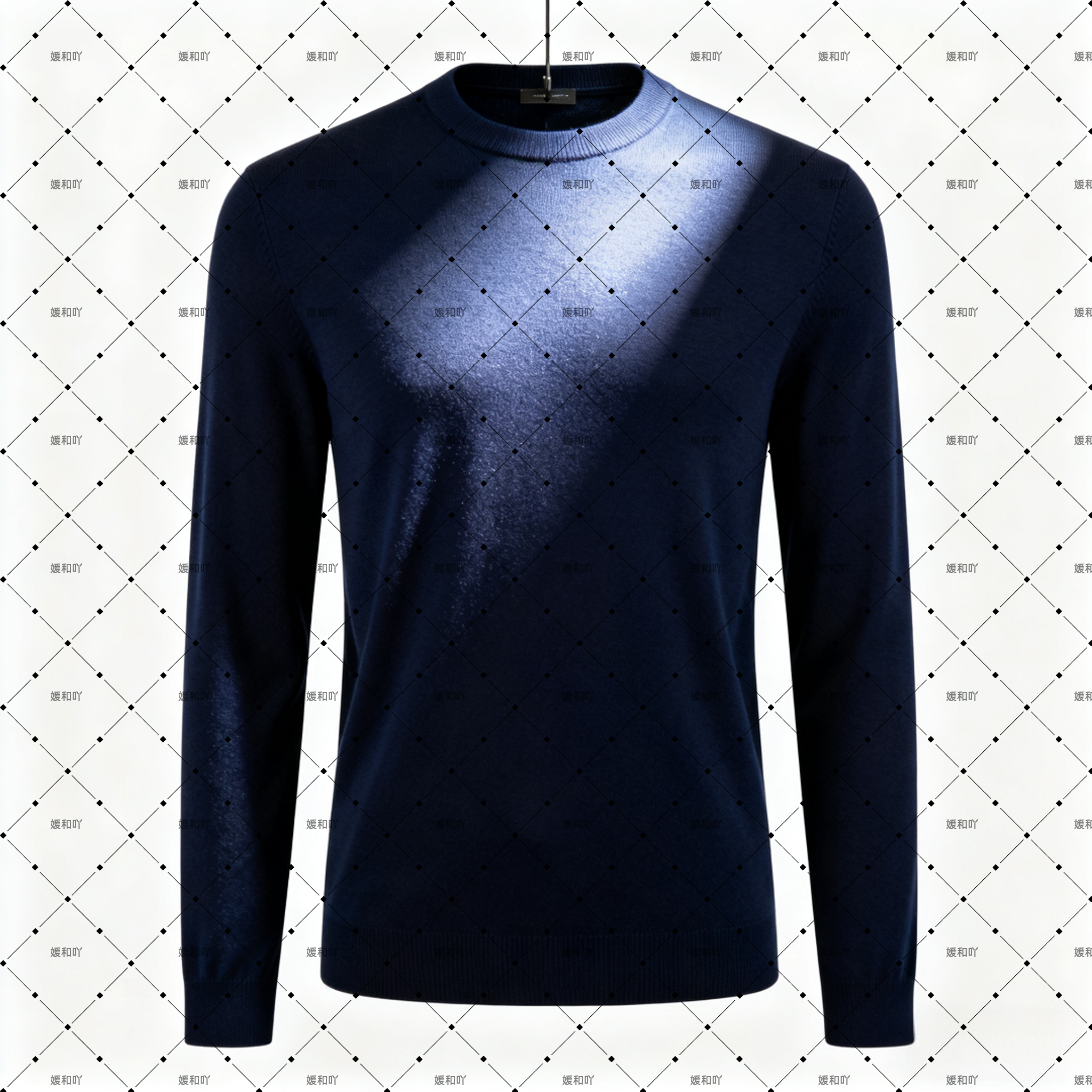 B354长袖半开衫卫衣