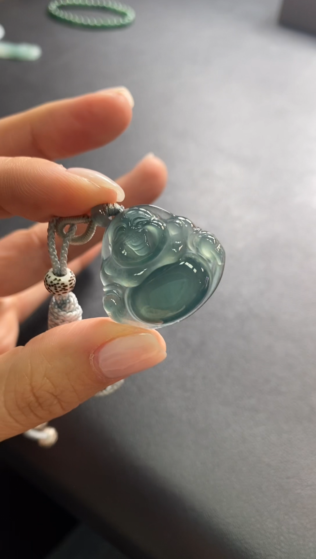 【闪购商品】翡翠颈饰未镶嵌不退不换 无鉴赏期