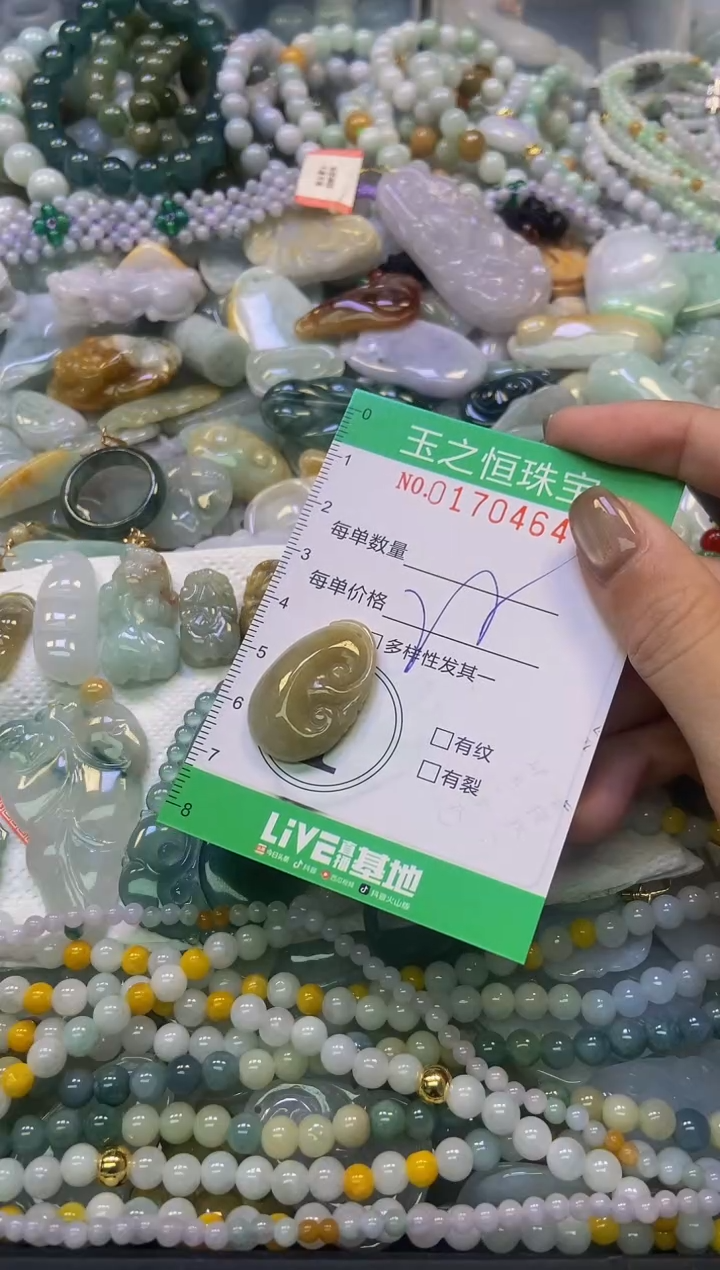 颈饰未镶嵌翡翠闪购0170464