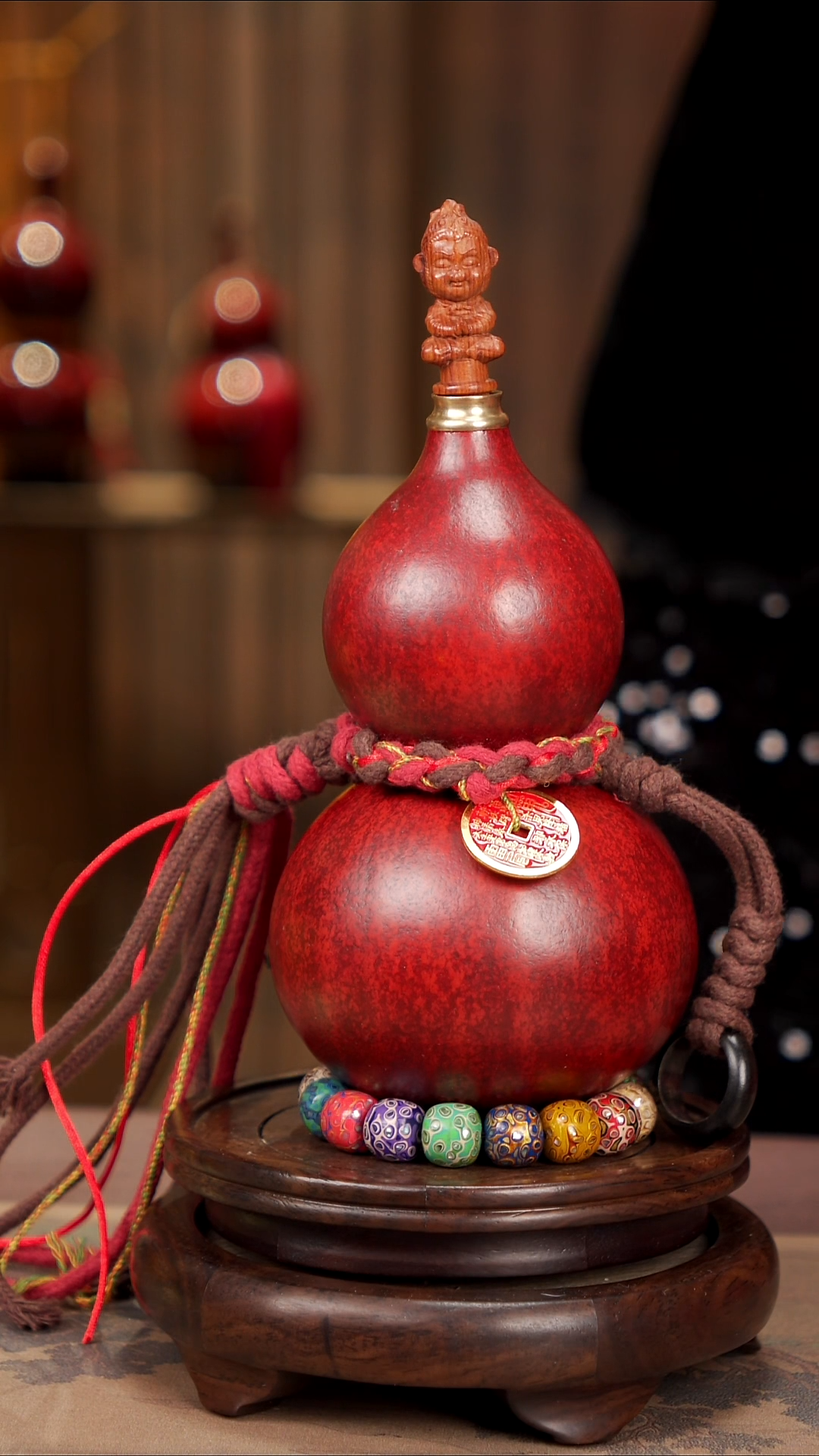 【闪购商品】69易林大漆酒葫芦----158