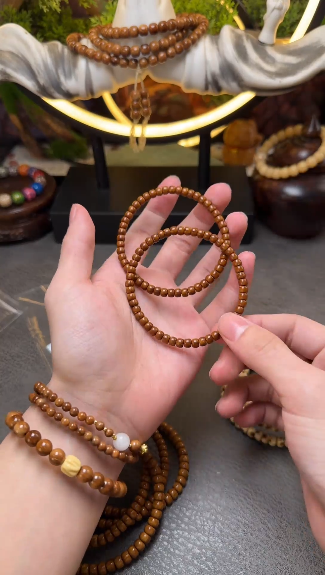 手串紫金鼠B501紫金鼠实心4*5精工