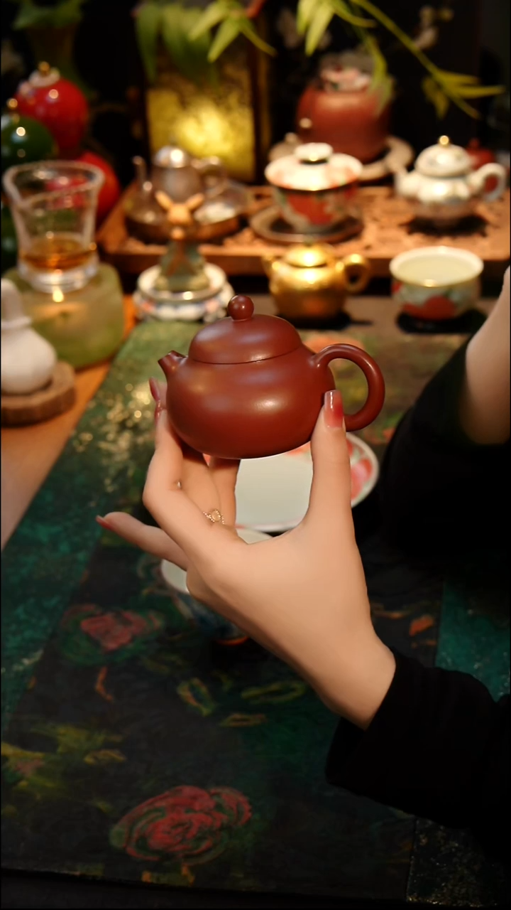 原矿紫砂壶文旦一个