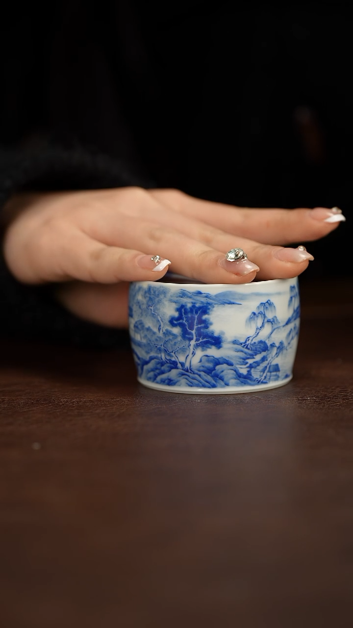 【闪购商品】恒垣山房山居图盖置