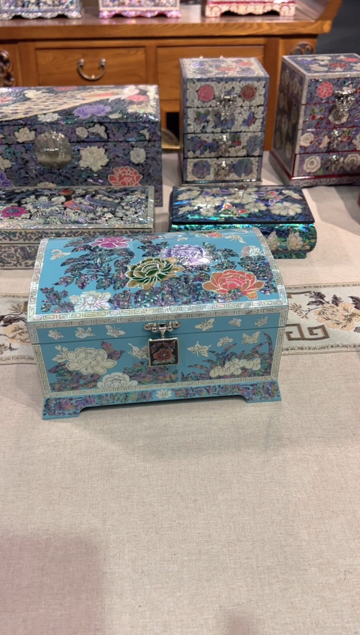 【闪购商品】按扣满贝底·弘贝雅螺钿漆器文化馆 