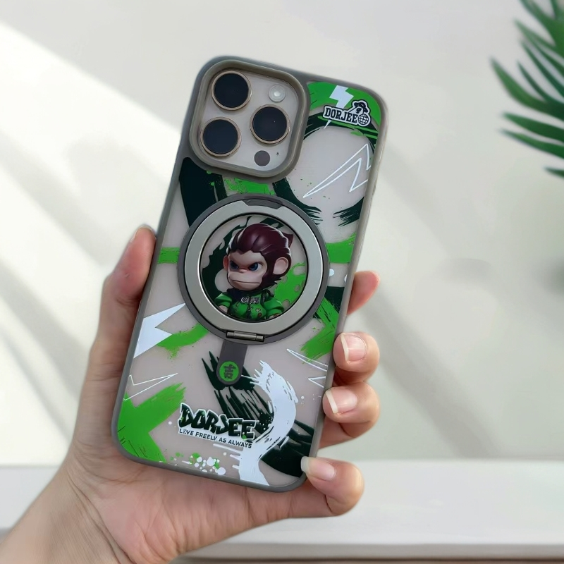 【言选】适用于苹果16Pro磁吸支点壳  带AI键保护 防摔