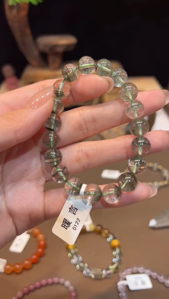 水晶手链未镶嵌手饰@@0122