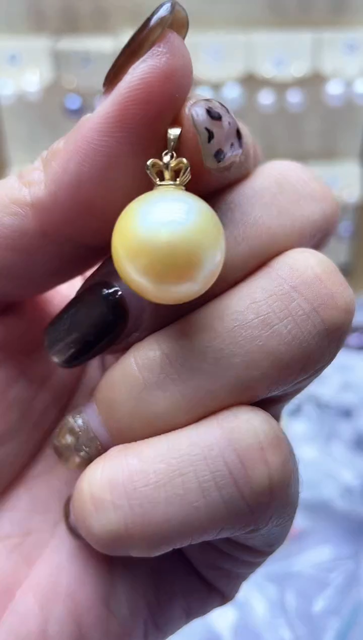 【闪购商品】海水珍珠颈饰18K金镶嵌2