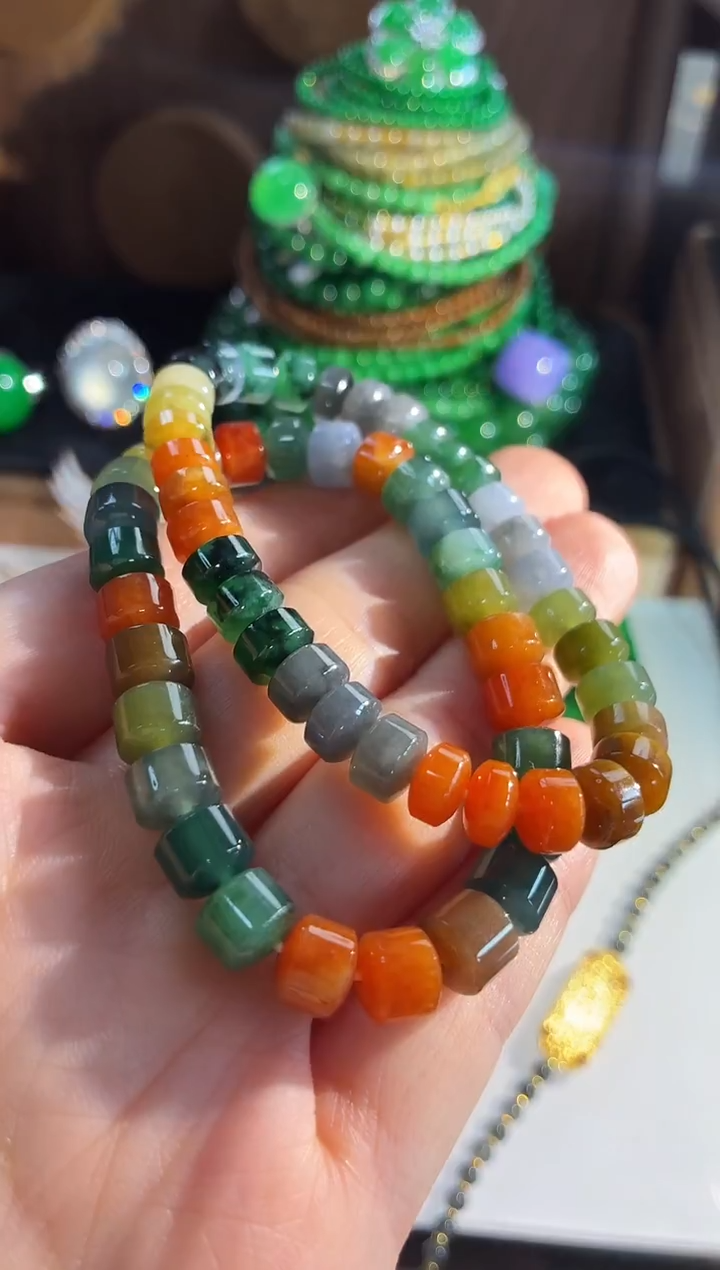 未镶嵌手链翡翠手串（多样性发货发一条）