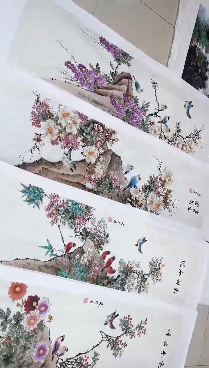 国画九霄甄选国画作品zhb106
