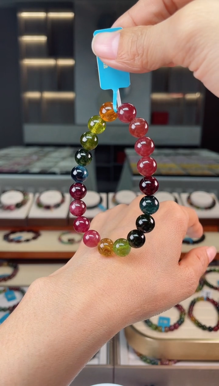 【闪购商品】碧玺单圈手串未镶嵌（多样性发一条）Q 
