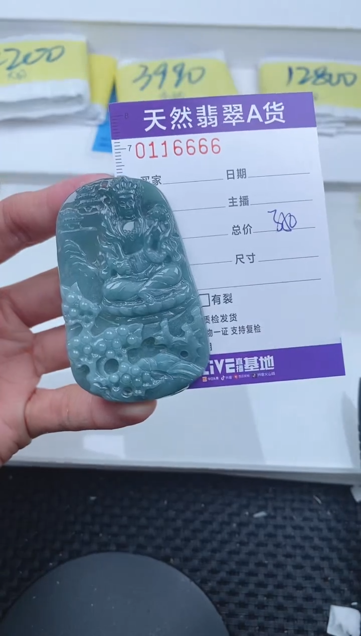 【闪购商品】翡翠颈饰未镶嵌6666......