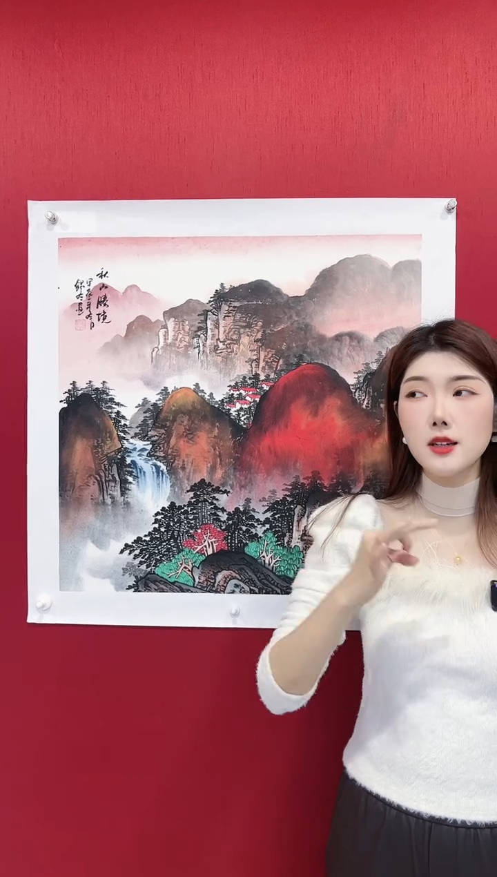 【闪购商品】国画李锡冬老师画作