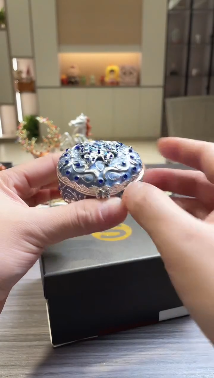 七宝烧珐琅彩首饰盒