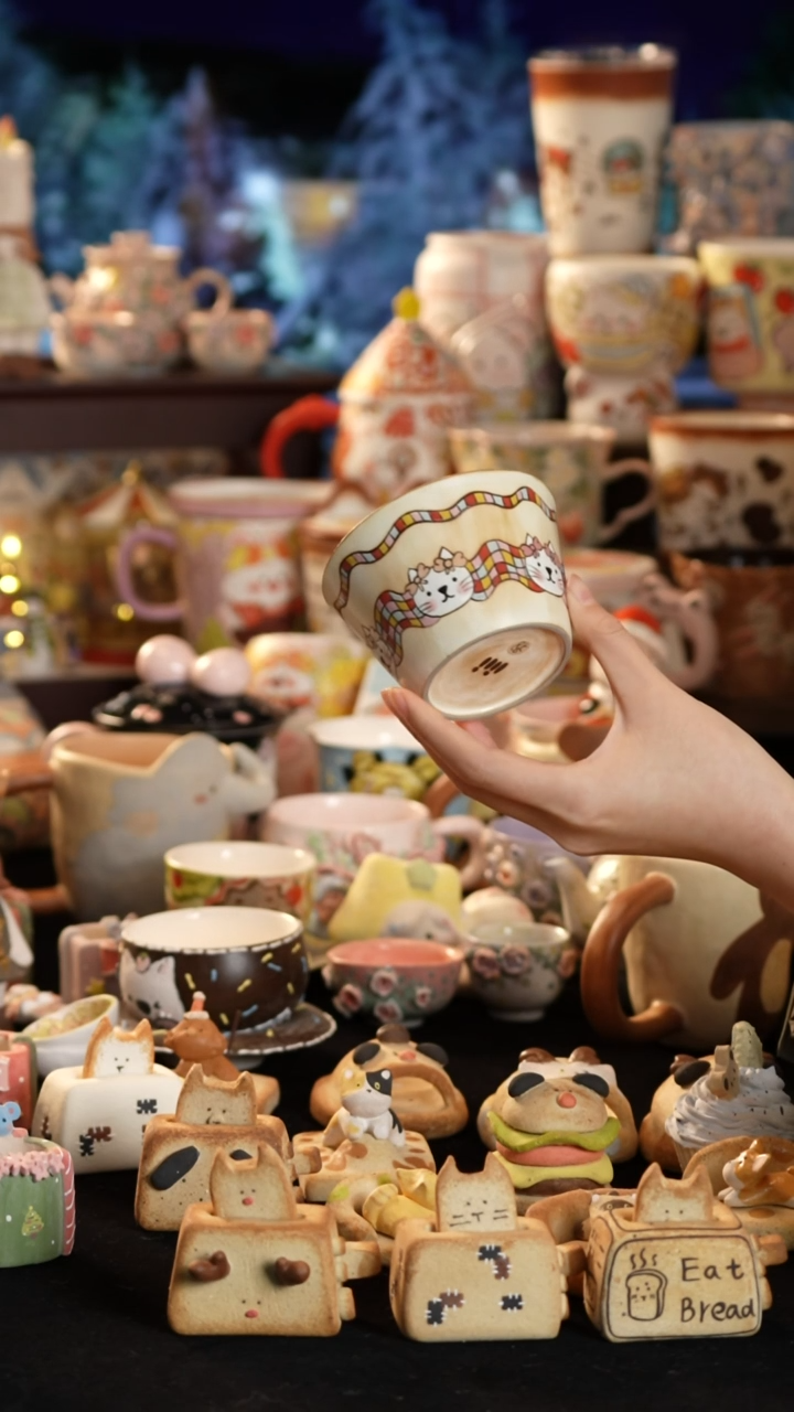 其他陶景德镇釉下彩手绘设计师款陶瓷