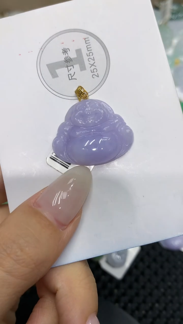 颈饰18K金镶嵌翡翠111111111111