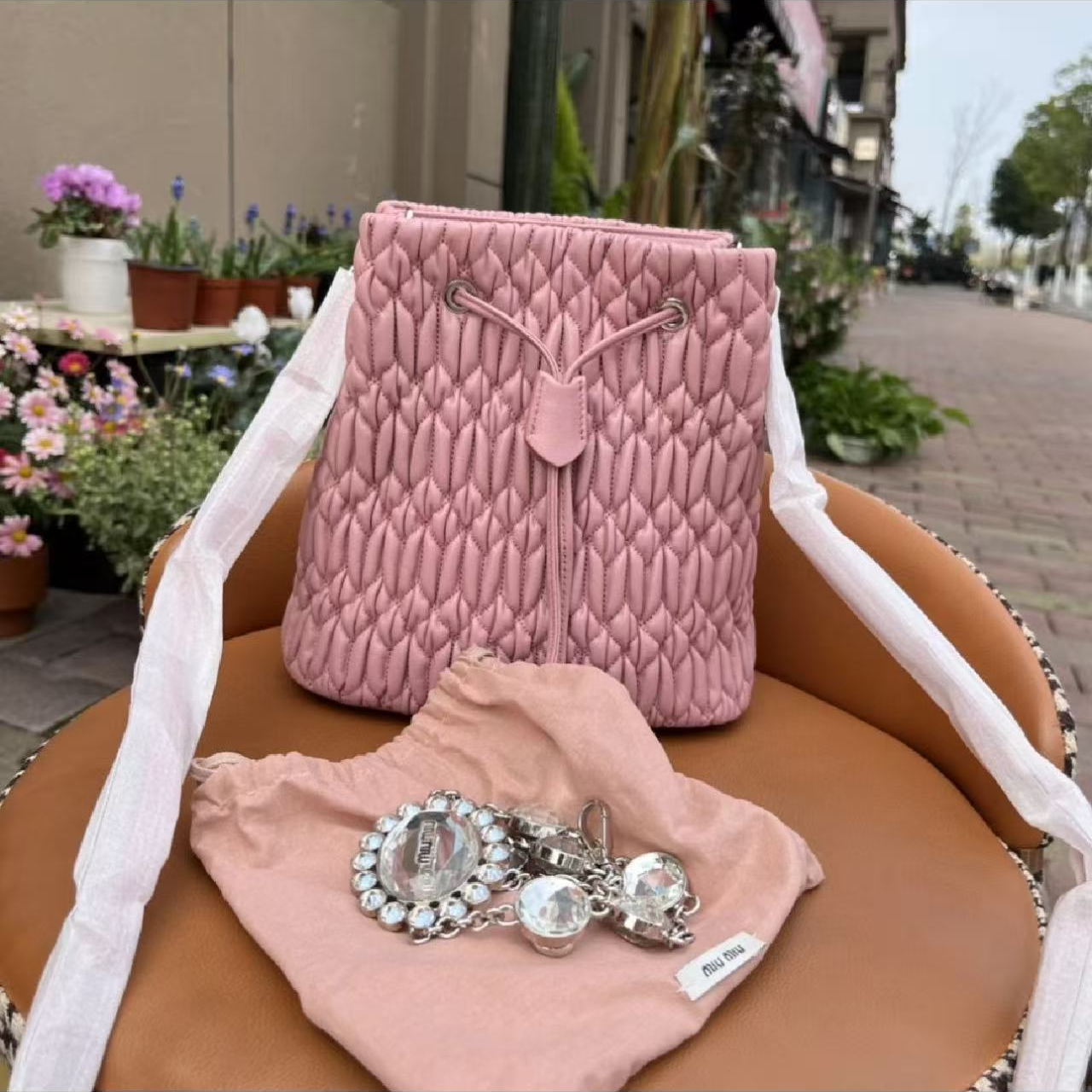 95新 MIU MIU/缪缪 安安/箱包/TYP882512260005