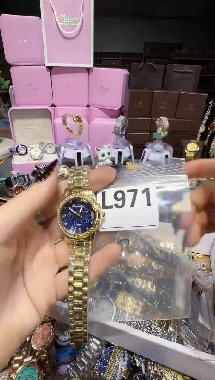 石英机芯不锈钢不锈钢直播定闪专用