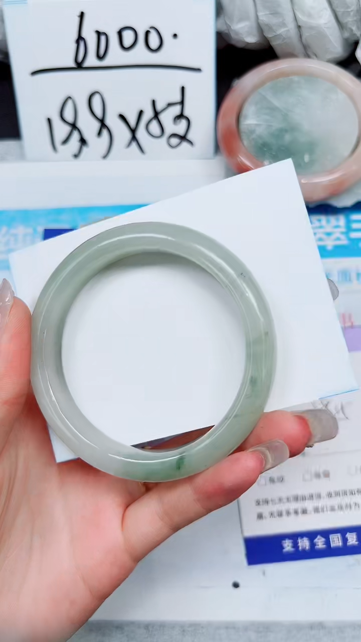 【闪购商品】石英质玉手镯未镶嵌A74-57`58`59