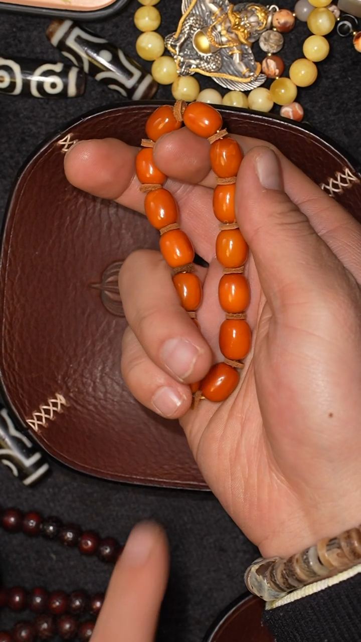 【闪购商品】蜜蜡套链未镶嵌冲赛康胡子哥，DIY配珠一28