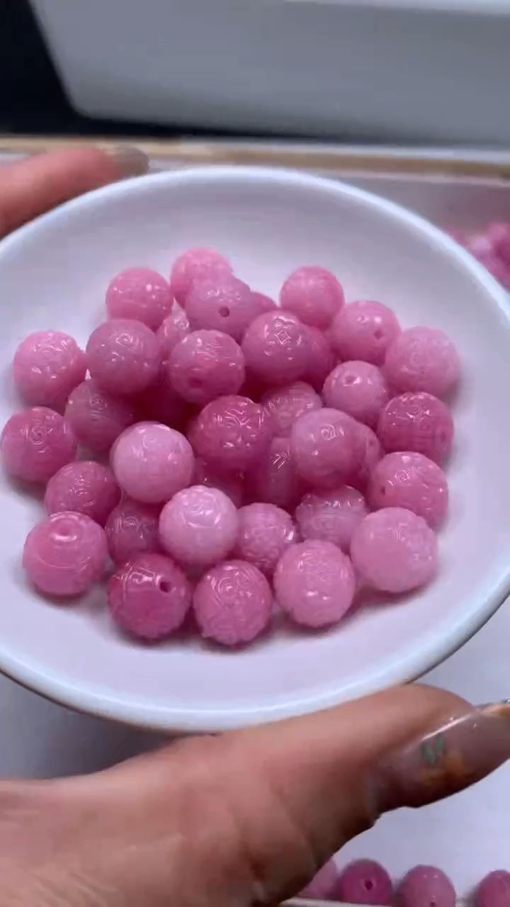 未镶嵌散珠拼合珍珠（马贝珠）A2007 女皇贝 回纹珠10mm10个8元