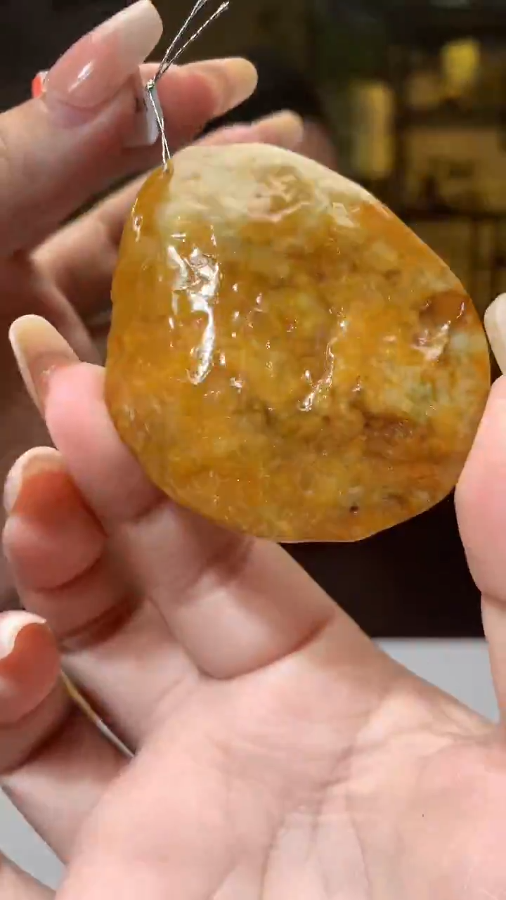 【闪购商品】定制翡翠未镶嵌1019XX-毛货挂件4