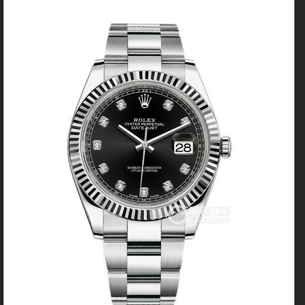 99新 Rolex/劳力士 24年全套/126334黑钻/41表径时尚男士腕表