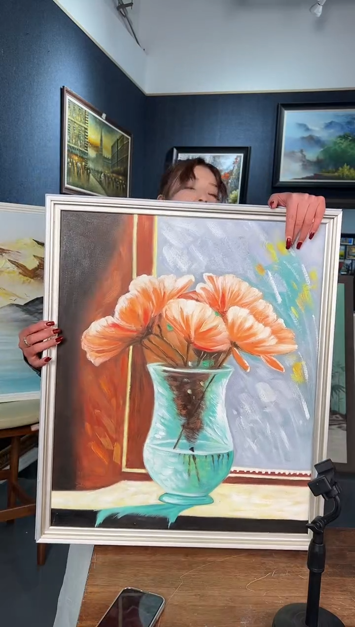 【闪购商品】油画29号 50*60插画-手绘油画