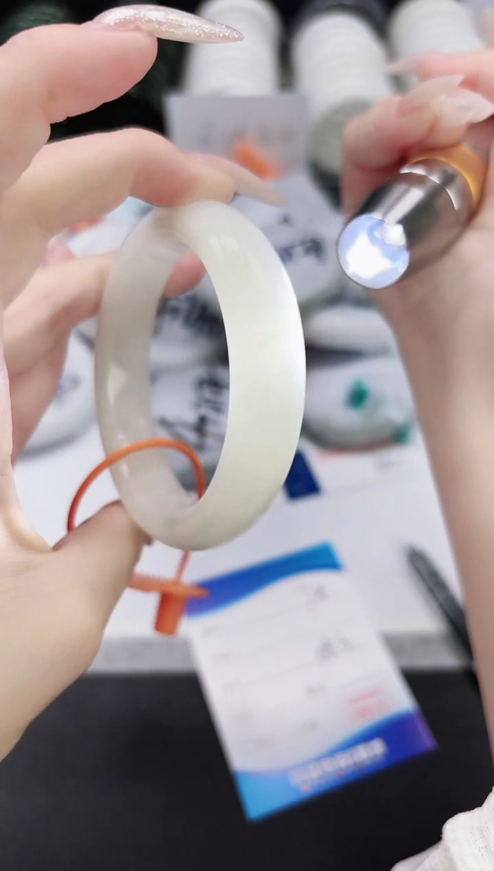 未镶嵌手镯和田玉9.26-78-58.3