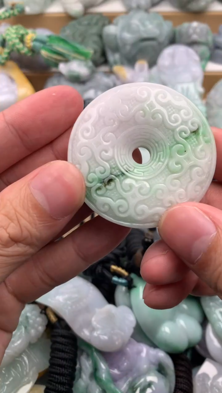 吊坠(不含链)未镶嵌翡翠1