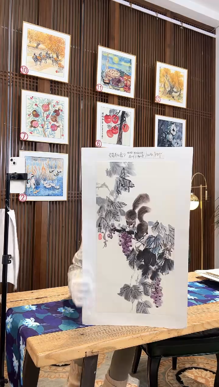 版画版画耿玉琨名章限量版画S