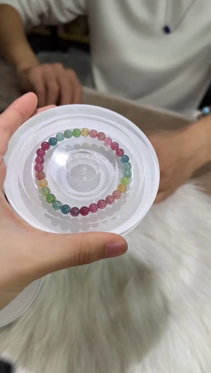 【闪购商品】碧玺手串未镶嵌0113m061多样性发一