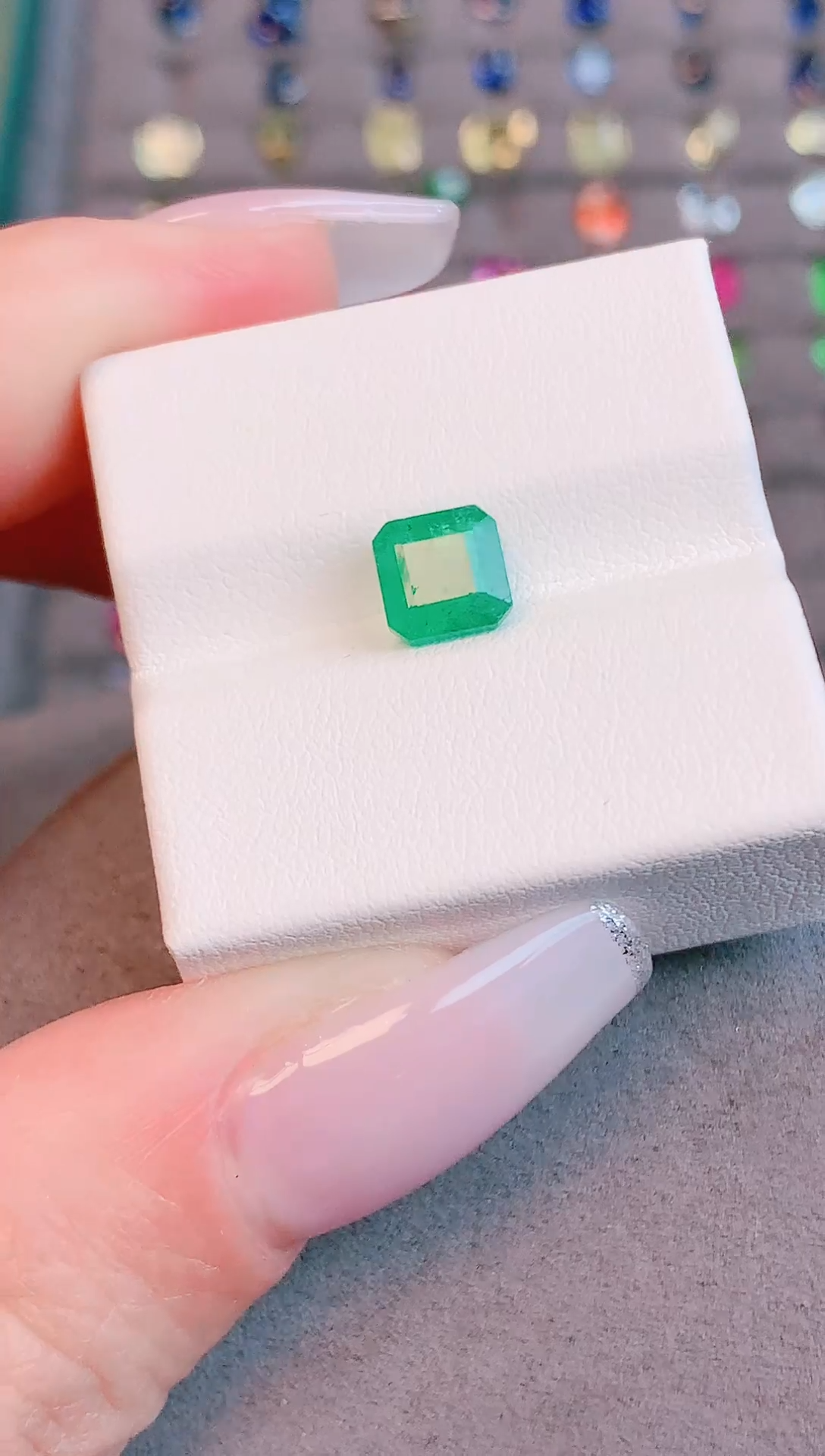 裸石祖母绿天然祖母绿1.37ct