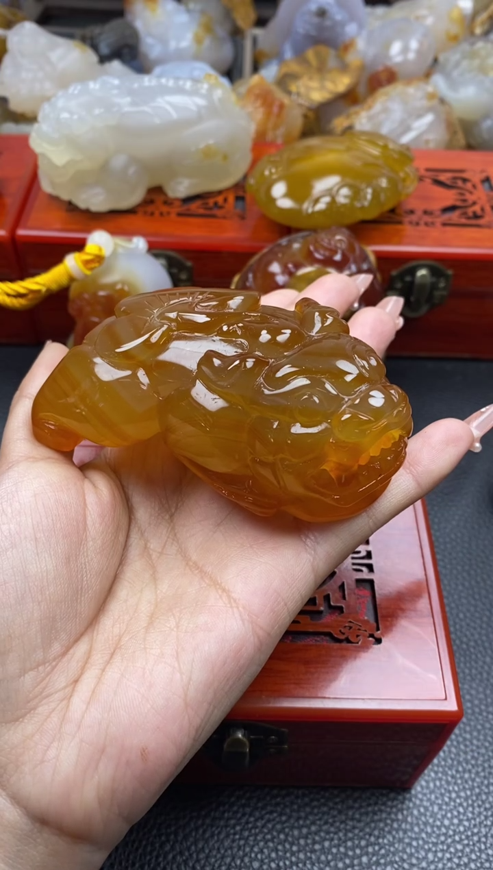 【闪购商品】玛瑙/玉髓手把未镶嵌00