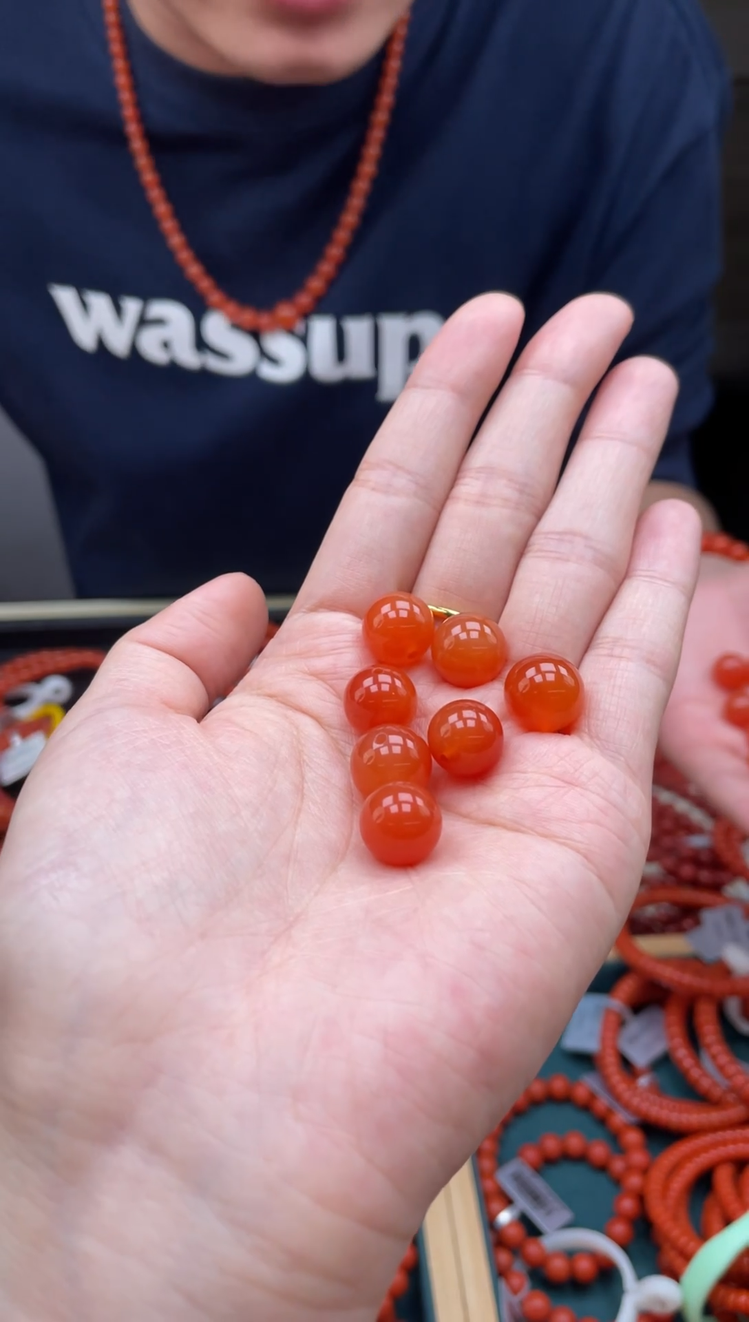 未镶嵌南红玛瑙珠宝半成品保山滴水洞单株