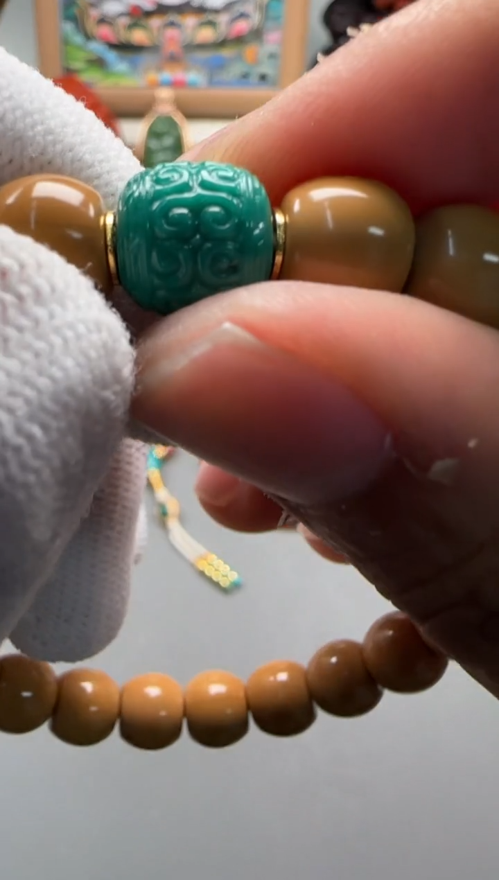 【闪购商品】菩提手串18K金镶嵌手串手串