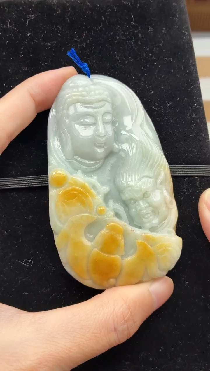 颈饰未镶嵌翡翠牌子