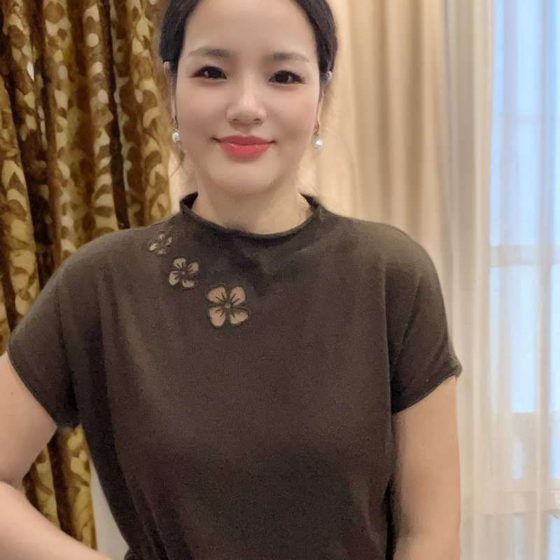秋季针织女薄款宽松毛针织衫百搭高品质修身