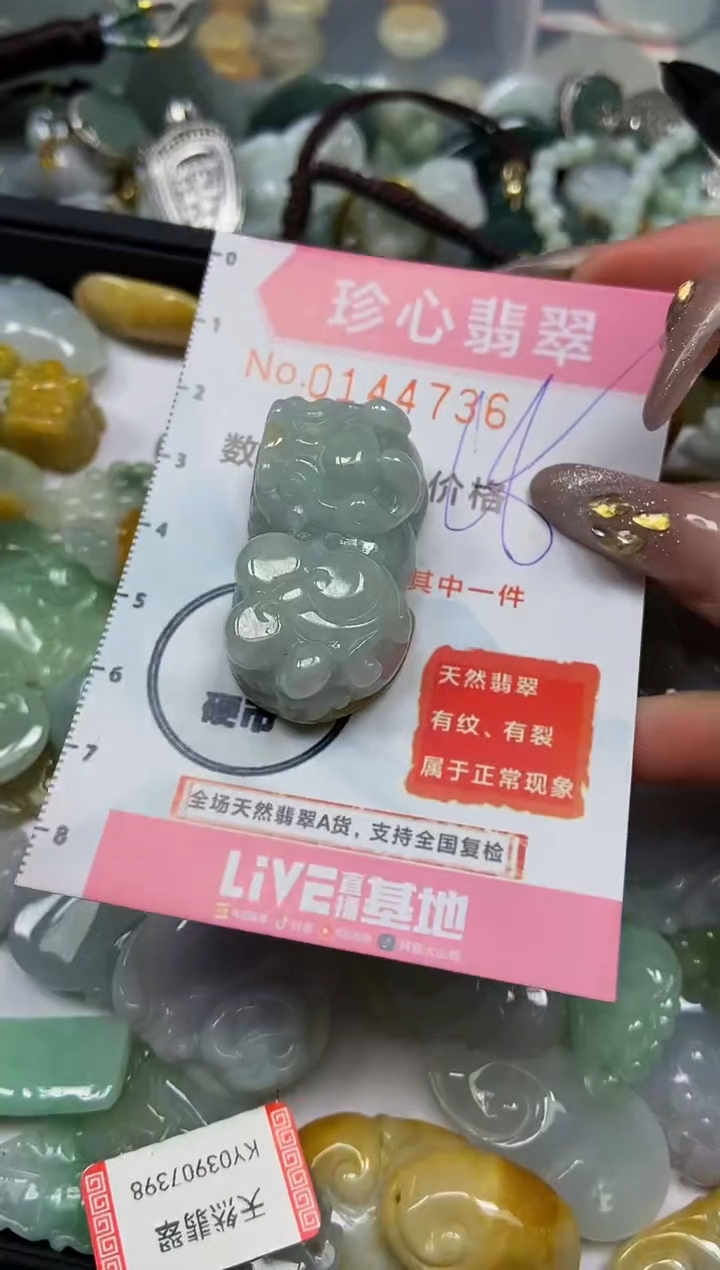 【闪购商品】翡翠颈饰未镶嵌闪购0144736