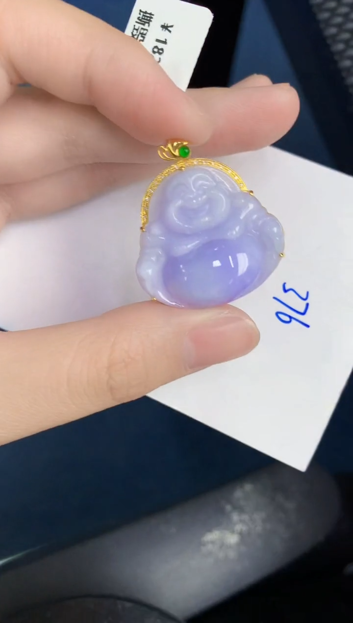 【闪购商品】翡翠颈饰18K金镶嵌000000000