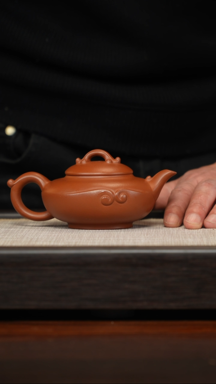 【闪购商品】紫砂茶壶朱泥玉如意