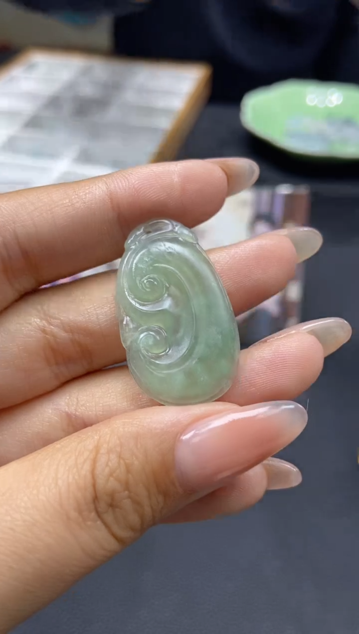 【闪购商品】定制翡翠未镶嵌天然翡翠A货107