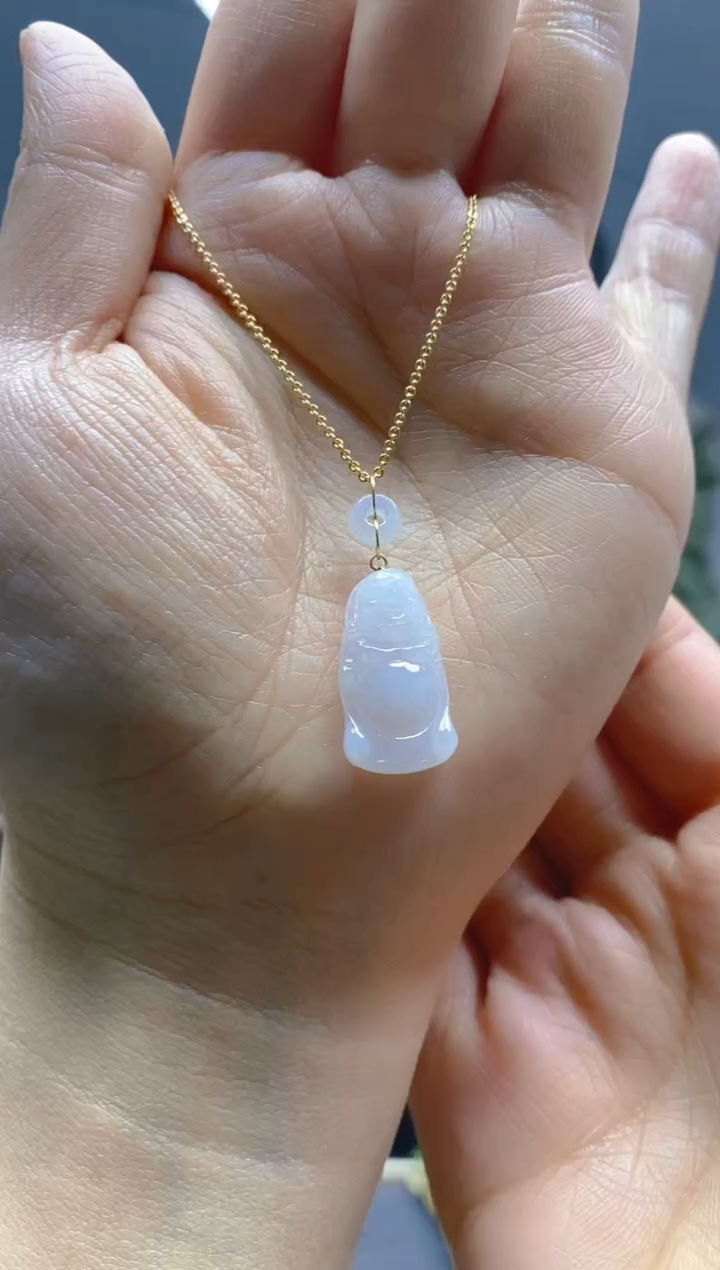 【闪购商品】翡翠耳饰合金0156翡翠锁骨链