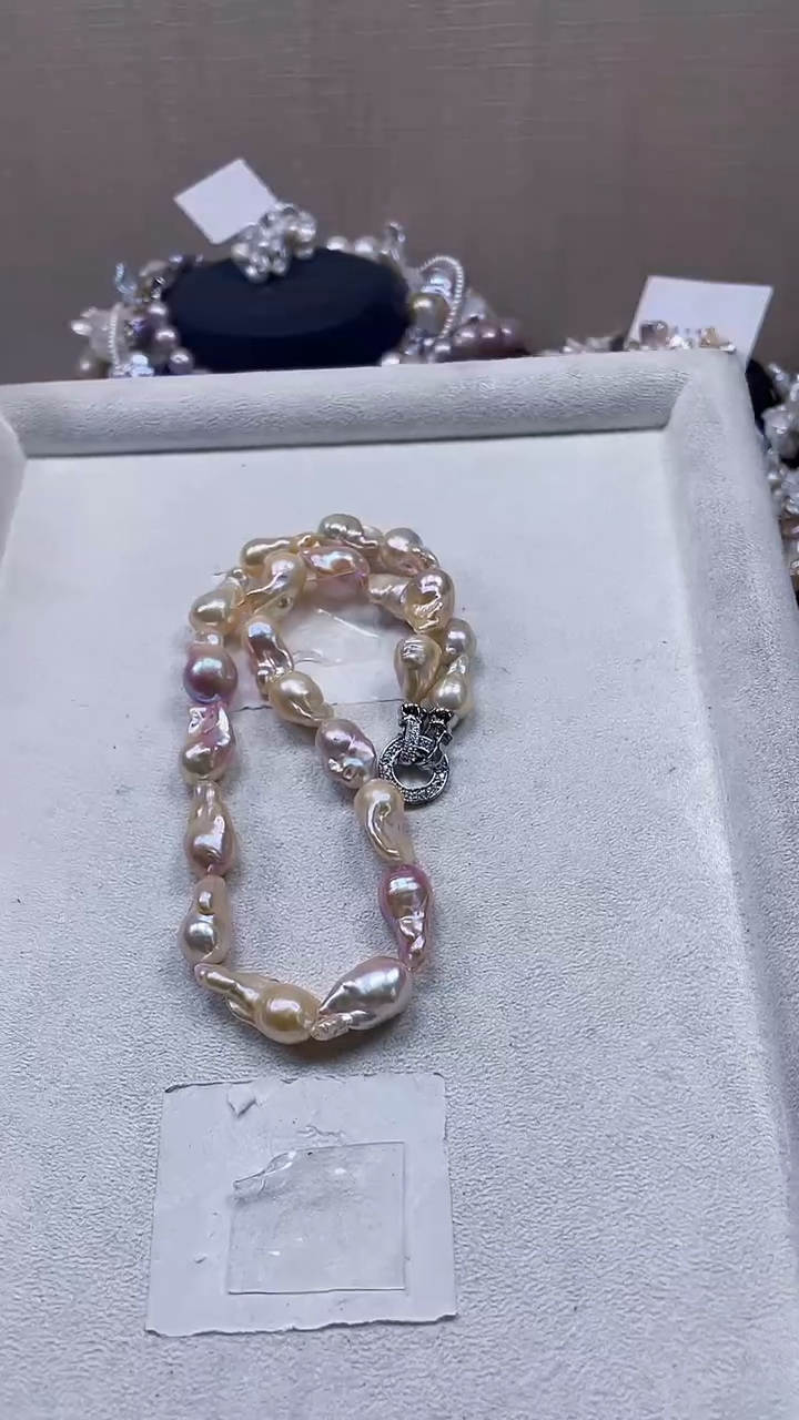 未镶嵌项链淡水珍珠【纯恬饰品】