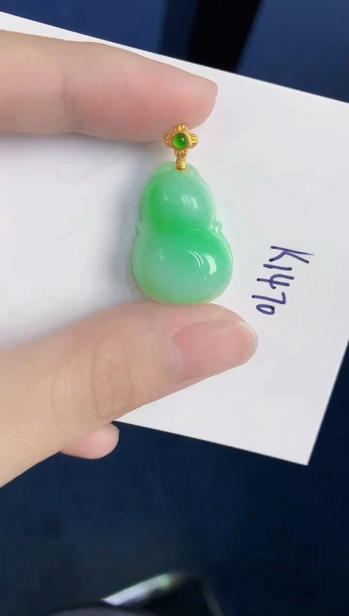 颈饰未镶嵌翡翠天然翡翠缅甸A货