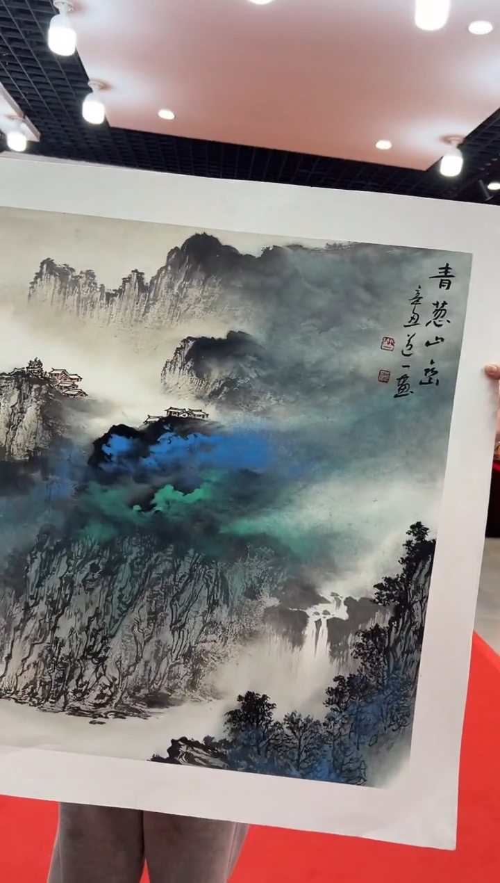 【闪购商品】国画道一老师亲笔绘画作品B10