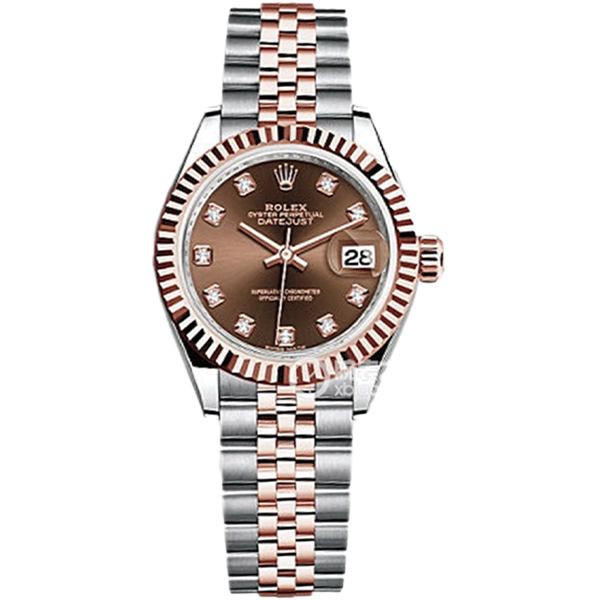 99新 Rolex/劳力士 老佛爷/劳力士279171/自动/25年全套/28mm