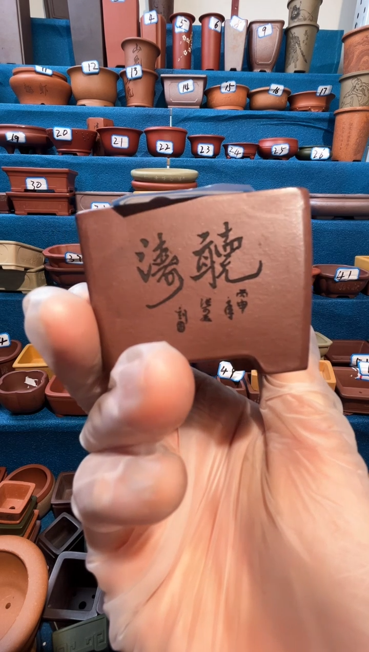 【闪购商品】紫砂紫砂花盆5*3.5