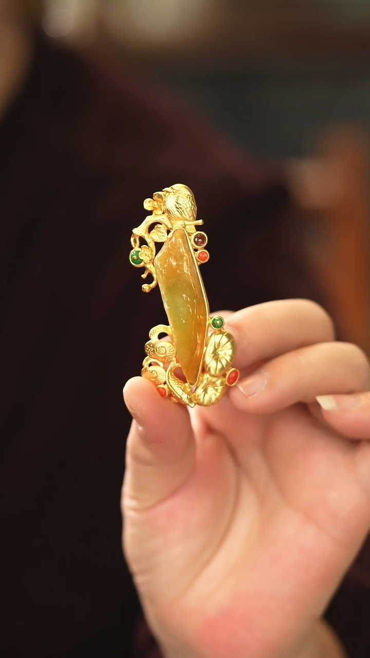 【闪购商品】翡翠吊坠(不含链)银S925镶嵌新款